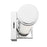 Z-Lite Idris 1 Light 4" LED Vanity/32W, Chrome/Opal White