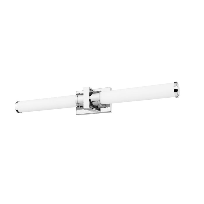 Z-Lite Idris 1 Light 4" LED Vanity/32W, Chrome/Opal White