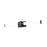 Z-Lite Idris 1 Light 4" LED Vanity/32W, Matte Black/Opal White