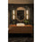 Z-Lite Idris 1 Light 4" LED Vanity 32W, Modern Gold/Opal White
