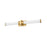 Z-Lite Idris 1 Light 4" LED Vanity 32W, Modern Gold/Opal White