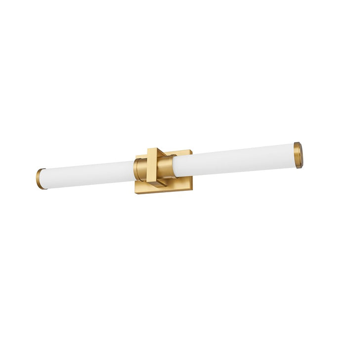 Z-Lite Idris 1 Light 4" LED Vanity 32W, Modern Gold/Opal White