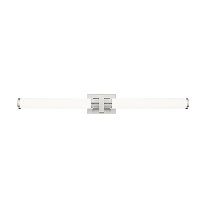 Z-Lite Idris 1 Light 4" LED Vanity 40W, Brushed Nickel/Opal White