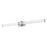 Z-Lite Idris 1 Light 4" LED Vanity 40W, Brushed Nickel/Opal White