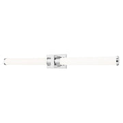 Z-Lite Idris 1 Light 4" LED Vanity/40W, Chrome/Opal White - 1019-40W-CH-LED