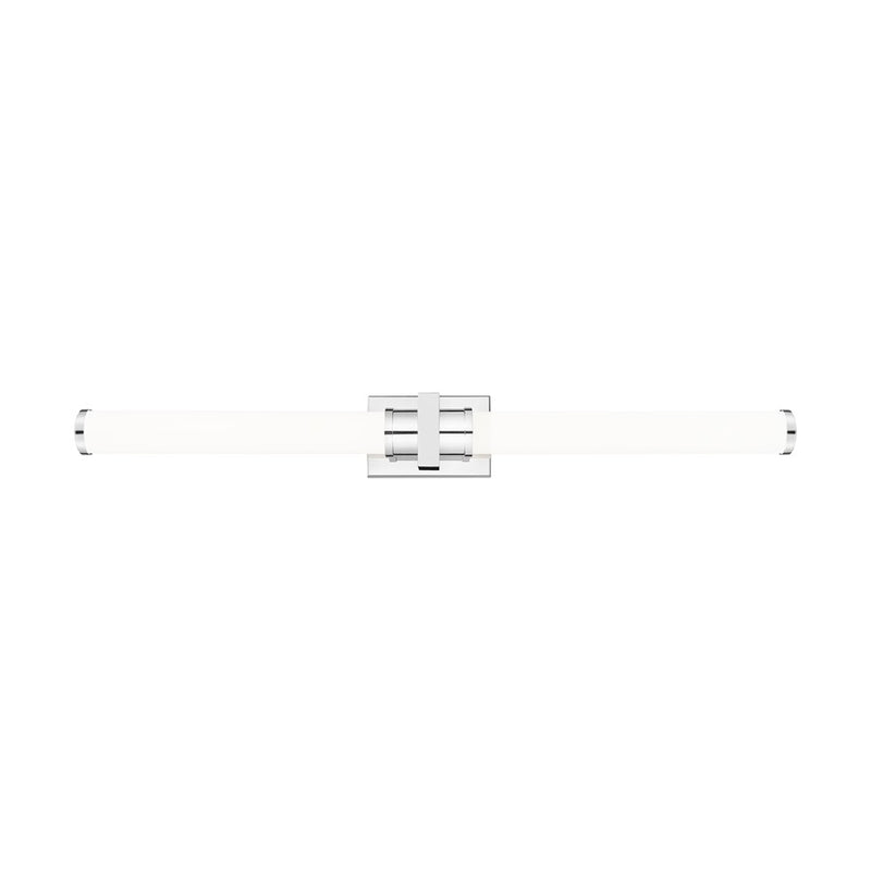Z-Lite Idris 1 Light 4" LED Vanity/40W, Chrome/Opal White