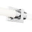 Z-Lite Idris 1 Light 4" LED Vanity/40W, Chrome/Opal White
