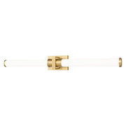Z-Lite Idris 1 Light 4" LED Vanity/40W, Modern Gold/Opal White - 1019-40W-MGLD-LED