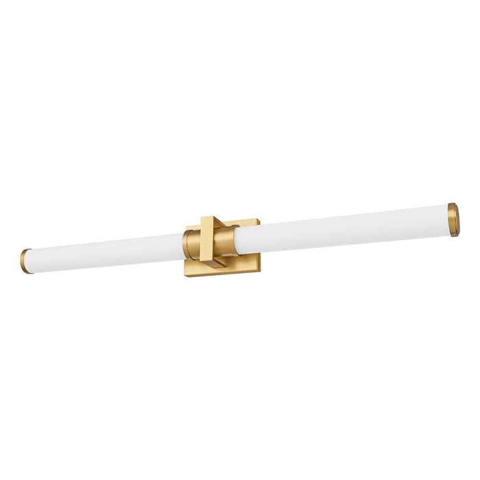 Z-Lite Idris 1 Light 4" LED Vanity 40W, Modern Gold/Opal White
