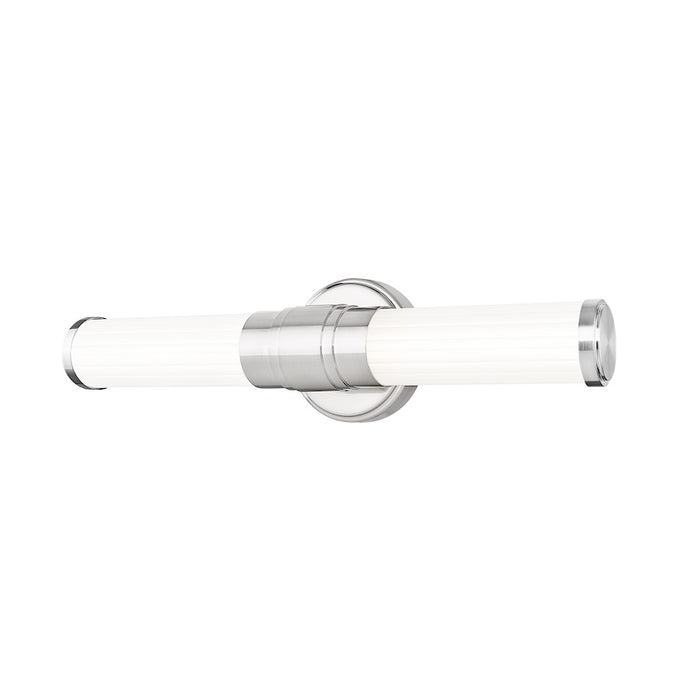 Z-Lite Warwick 1 Light 4" LED Vanity/18W, Nickel/Opal White - 1020-18W-BN-LED