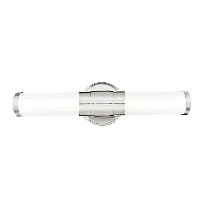 Z-Lite Warwick 1 Light 4" LED Vanity 18W, Nickel/Opal White