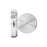 Z-Lite Warwick 1 Light 4" LED Vanity 18W, Nickel/Opal White