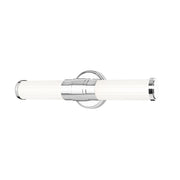 Z-Lite Warwick 1 Light 4" LED Vanity/18W, Chrome/Opal White - 1020-18W-CH-LED