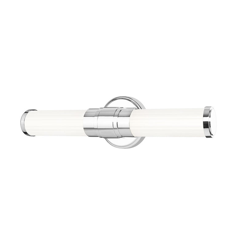 Z-Lite Warwick 1 Light 4" LED Vanity/18W, Chrome/Opal White - 1020-18W-CH-LED