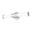 Z-Lite Warwick 1 Light 4" LED Vanity/18W, Chrome/Opal White