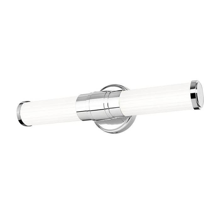 Z-Lite Warwick 1 Light 4" LED Vanity/18W, Chrome/Opal White