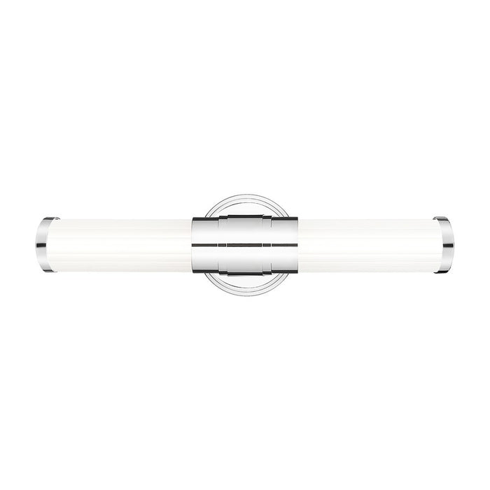 Z-Lite Warwick 1 Light 4" LED Vanity/18W, Chrome/Opal White