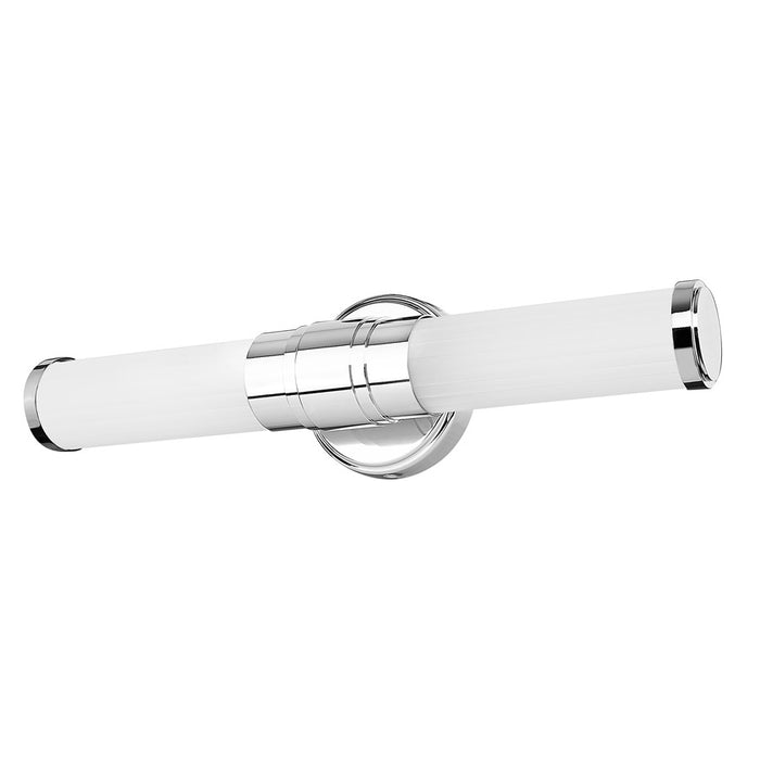 Z-Lite Warwick 1 Light 4" LED Vanity/18W, Chrome/Opal White