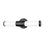 Z-Lite Warwick 1Lt 4" LED Vanity/18W, Matte Black/Opal White - 1020-18W-MB-LED