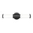 Z-Lite Warwick 1 Light 4" LED Vanity 18W, Matte Black/Opal White