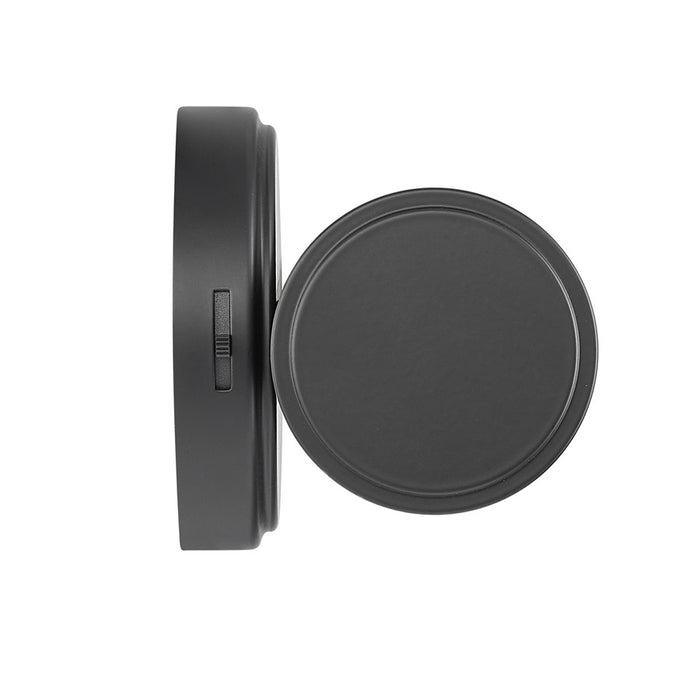 Z-Lite Warwick 1 Light 4" LED Vanity 18W, Matte Black/Opal White
