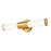 Z-Lite Warwick 1Lt 4" LED Vanity/18W, Modern Gold/Opal White
