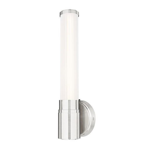 Z-Lite Warwick 1 Light 4" Wall Sconce, Brushed Nickel/Opal White - 1020-1S-BN-LED