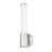 Z-Lite Warwick 1Lt 4" Wall Sconce, Brushed Nickel/Opal White