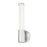 Z-Lite Warwick 1 Light 4" Wall Sconce, Brushed Nickel/Opal White