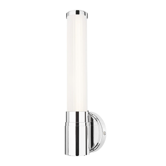 Z-Lite Warwick 1 Light 4" Wall Sconce, Chrome/Opal White - 1020-1S-CH-LED