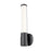 Z-Lite Warwick 1 Light 4" Wall Sconce, Matte Black/Opal White