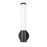 Z-Lite Warwick 1 Light 4" Wall Sconce, Matte Black/Opal White