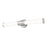 Z-Lite Warwick 1 Light 4" LED Vanity 25W, Nickel/Opal White