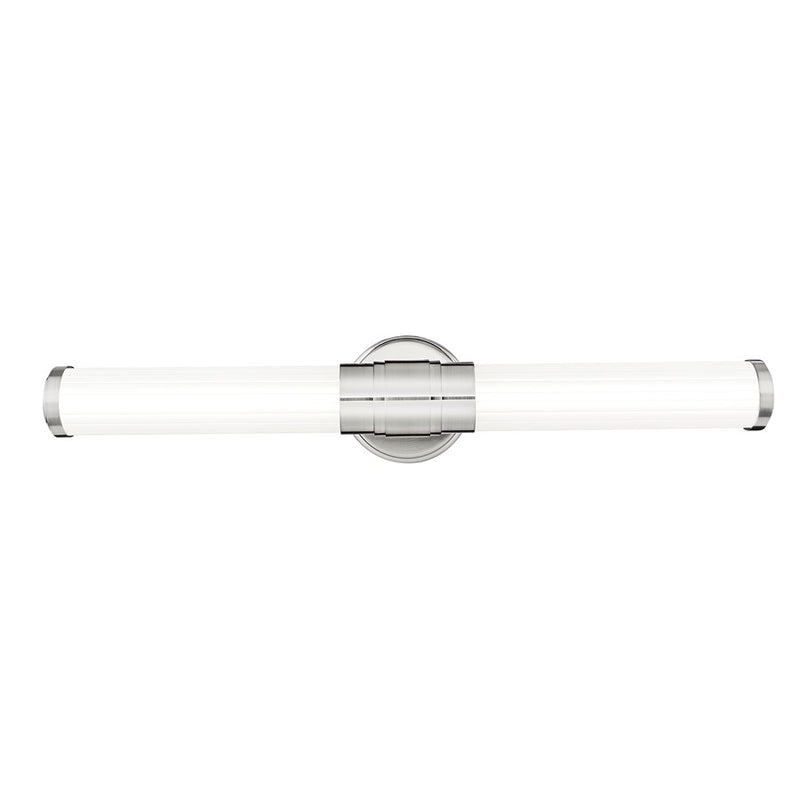 Z-Lite Warwick 1 Light 4" LED Vanity 25W, Nickel/Opal White
