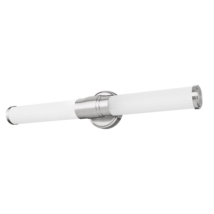 Z-Lite Warwick 1 Light 4" LED Vanity 25W, Nickel/Opal White