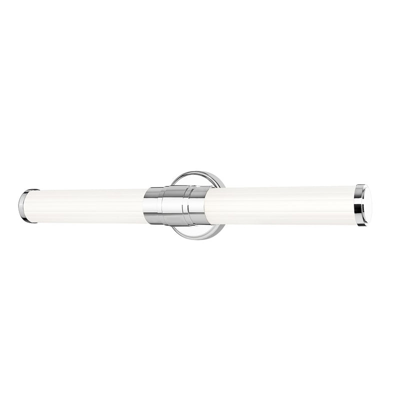 Z-Lite Warwick 1 Light 4" LED Vanity/25W, Chrome/Opal White - 1020-25W-CH-LED