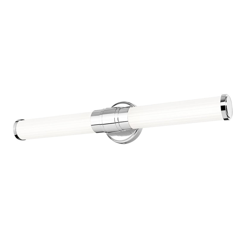 Z-Lite Warwick 1 Light 4" LED Vanity/25W, Chrome/Opal White
