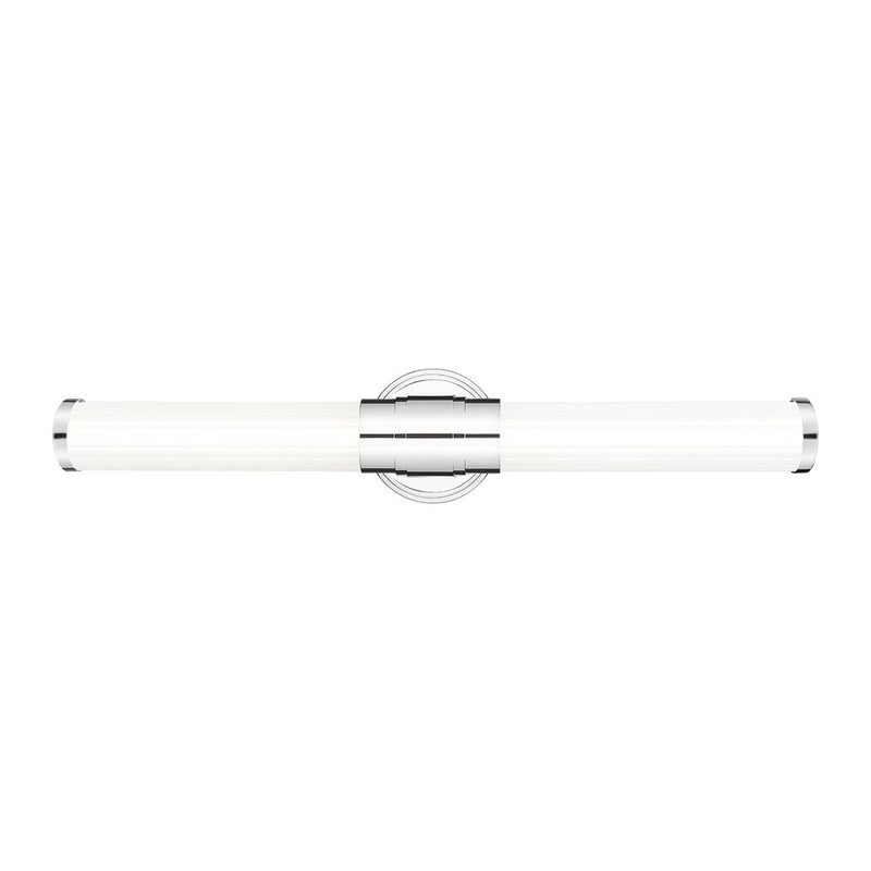 Z-Lite Warwick 1 Light 4" LED Vanity/25W, Chrome/Opal White
