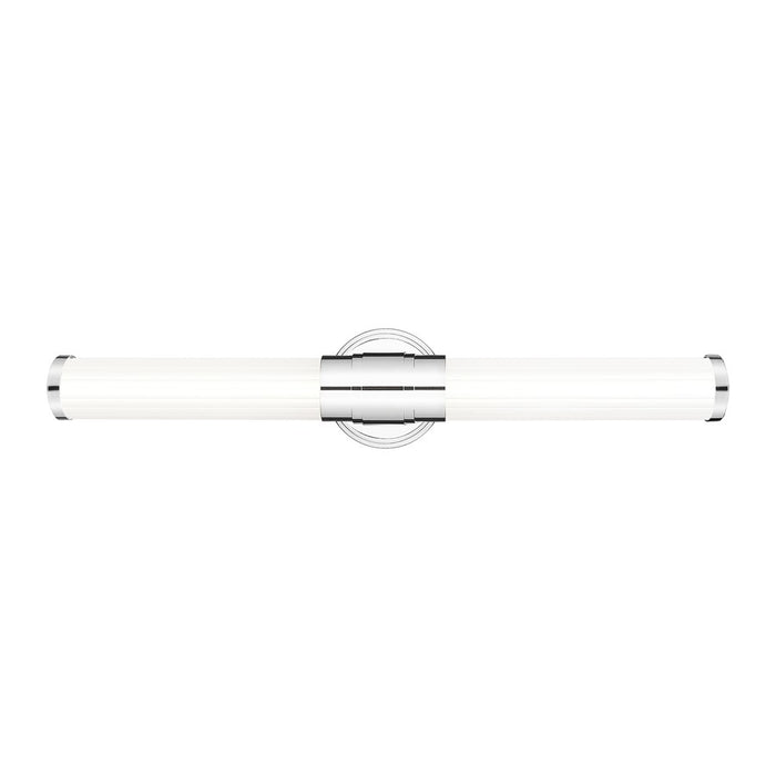 Z-Lite Warwick 1 Light 4" LED Vanity/25W, Chrome/Opal White