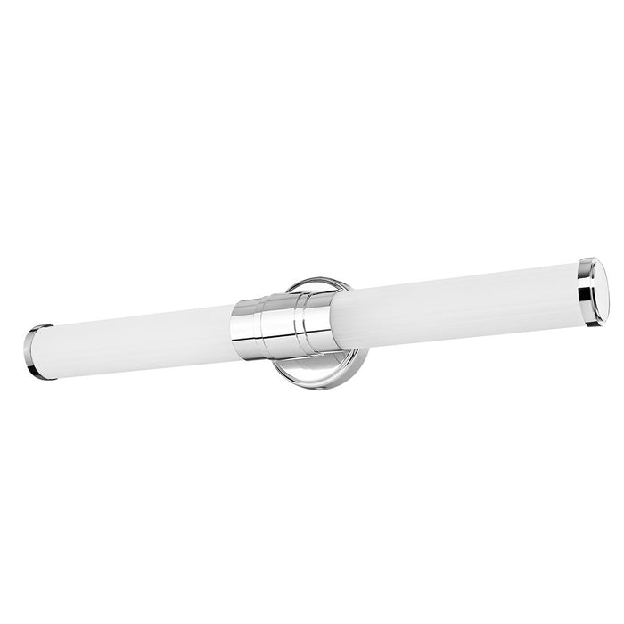 Z-Lite Warwick 1 Light 4" LED Vanity/25W, Chrome/Opal White