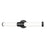 Z-Lite Warwick 1Lt 4" LED Vanity/25W, Matte Black/Opal White - 1020-25W-MB-LED