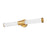 Z-Lite Warwick 1 Light 4" LED Vanity 25W, Modern Gold/Opal White