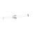 Z-Lite Warwick 1 Light 4" LED Vanity/32W, Chrome/Opal White