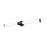Z-Lite Warwick 1 Light 4" LED Vanity 32W, Matte Black/Opal White