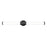 Z-Lite Warwick 1 Light 4" LED Vanity 32W, Matte Black/Opal White