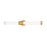 Z-Lite Warwick 1Lt 4" LED Vanity/32W, Modern Gold/Opal White - 1020-32W-MGLD-LED