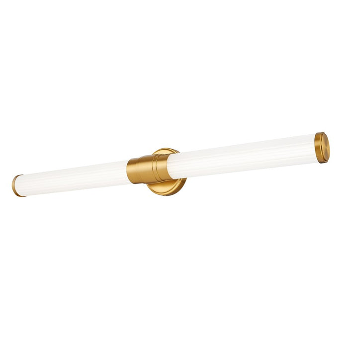 Z-Lite Warwick 1Lt 4" LED Vanity/32W, Modern Gold/Opal White