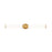 Z-Lite Warwick 1 Light 4" LED Vanity 32W, Modern Gold/Opal White