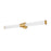 Z-Lite Warwick 1 Light 4" LED Vanity 32W, Modern Gold/Opal White