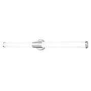 Z-Lite Warwick 1 Light 4" LED Vanity/40W, Nickel/Opal White - 1020-40W-BN-LED